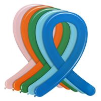 Assorted Standard Cattex 350 Latex Balloons 100Ct