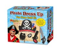 Foam Pirate Dress Up Craft Kit Boxed
