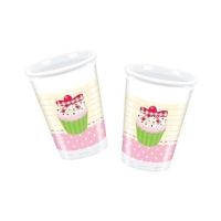 Delicious Cupcake Plastic Cups 10ct