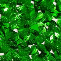 Table Confetti Green Leaves - 14 Grams