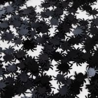 Table Confetti Halloween Black Spiders - 14 Grams