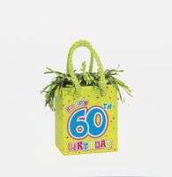 Happy 60th Birthday Bag - Weight - 6 pcs. Box