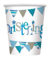 Christening Blue 9oz Cups 8CT.