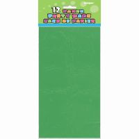 Paper Party Bags Green 12ct