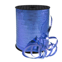 Blue 5mm x 500yds Holographic Curling Ribbon