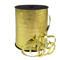Gold 5mm x 500yds Holographic Curling Ribbon