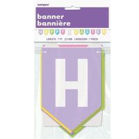 Happy Easter Letter Banner 1ct