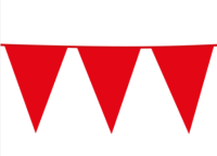 Red Giant Flag Banner Bunting PE 10M 