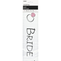 Bride to Be Sash 1Ct