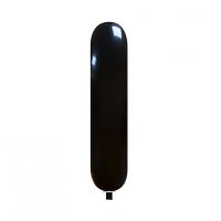 Black Standard Cattex 67" Giant Banner Latex Balloon 1Ct 