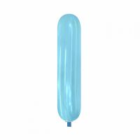 Crystal Blue Standard Cattex 67" Giant Banner Latex Balloon 1Ct 