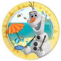 Olaf 7'' Plates 8CT