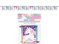 Unicorn Pennant Banner 7Ft 14 Flags