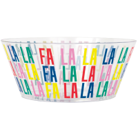 Fa La La Christmas Bowl 1ct