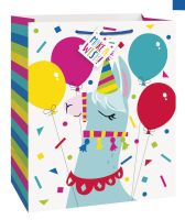 Llama Birthday Gift Bag 1ct