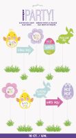 Easter Egg Hunt Clue Signs 10ct