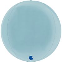 Globe 11" Pastel Blue 4D Globe