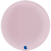 Globe 15" Pastel Pink 4D - Globe