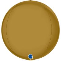 Satin Gold 15" 4D Globe