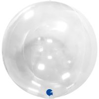 Clear Bubble - 15" 4D (no valve) Globe