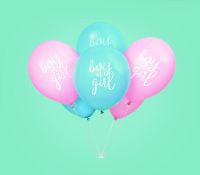 Gender Reveal Party 12" Latex 8ct