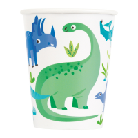 Dino Party Time 9oz Cups 8ct