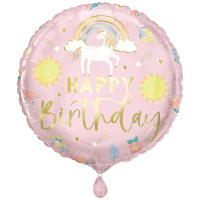 Dainty Unicorn Party 18" Foil Balloon 