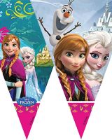 Frozen 2 Plastic Triangle Flag Banner