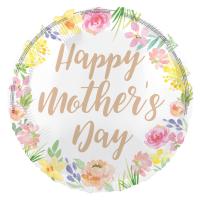 Happy Mother's Day Floral 18" Foil Balloon