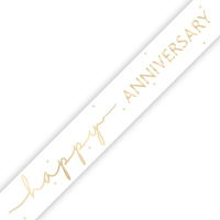 Happy Anniversary Banner 9ft.