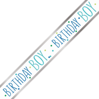 Birthday Boy Banner 9ft.