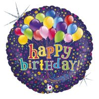 Happy Birthday Balloons 18" Foil Balloon