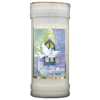 Pillar Candle - Holy Spirit - Pack of 4