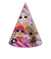 LOL Glitterati Party Hats 6ct