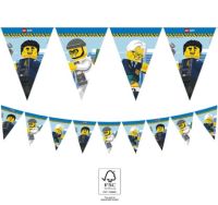 Lego City Paper Flag Banner 1ct