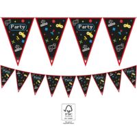 Gaming Party Flag Banner 1ct