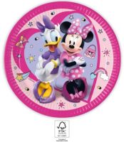 Minnie Junior Paper Plates 23cm 8ct