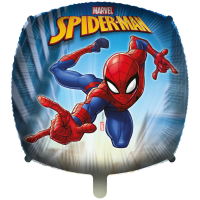 Spiderman Crime Fighter Squared 18"  Foil Balloon