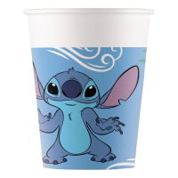 Stitch and Angel Theme Paper Cups 8ct