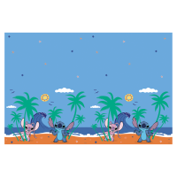 Stitch and Angel Theme Plastic Tablecover 1CT