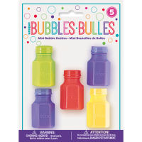 Mini Bottles Party Bubbles 5ct