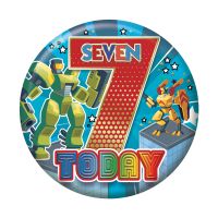 Age 7 Male Small Badges 6ct (5.5cm)