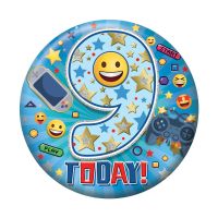 Age 9 Male Small Badges 6ct (5.5cm)