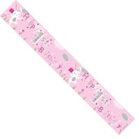 Female 1st Birthday Banner (Pack of 6)
