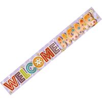 Welcome Home Banner (Pack of 6)