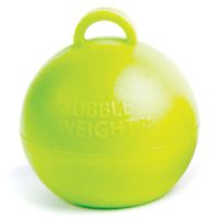 Lime Green Bubble - Plastic Weight - 25 pcs. Bag