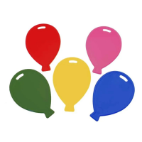 Primary Colours Mix - Plastic Weight - 50 pcs. Bag