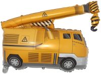 Crane Truck 30" Supershape Foil Balloon UNPACKAGED