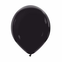 Midnight Black Premium Cattex 12" Latex Balloons 100Ct