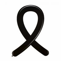 Black Standard Cattex 350 Latex Balloons 100Ct